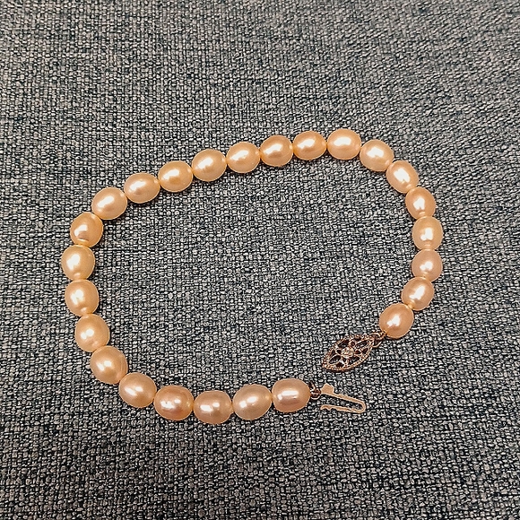 Vintage real pearl bracelet - Picture 3 of 6